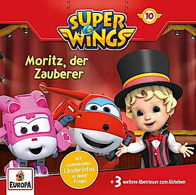 Super Wings - Moritz, der Zauberer, 1 Audio-CD, 1 Audio-CD