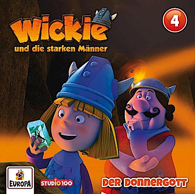Wickie (CGI) - Der Donnergott. Tl.4, 1 Audio-CD