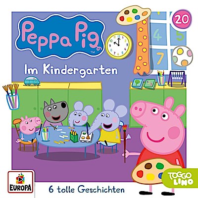 Peppa Pig Hörspiele - Im Kindergarten, 1 Audio-CD, 1 Audio-CD