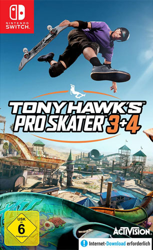 Tony Hawks Pro Skater 3+4  SWITCH