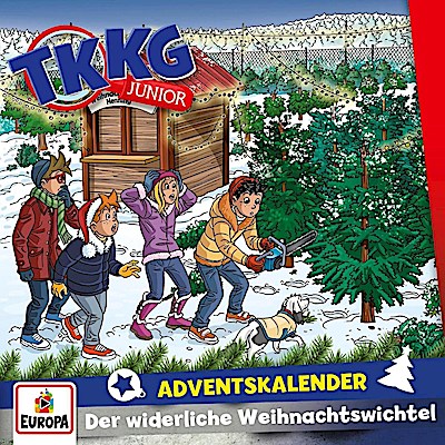 TKKG Junior - Adventskalender - Der widerliche Weihnachtswichtel, 2 Audio-CD