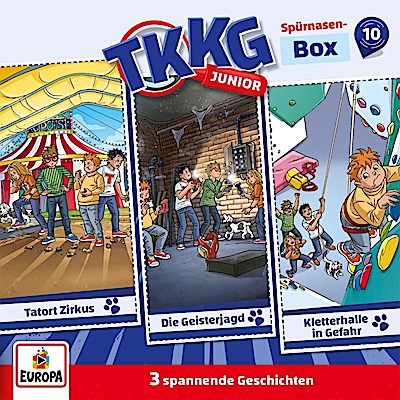 TKKG Junior Spürnasen-Box. Box.10, 3 Audio-CDs