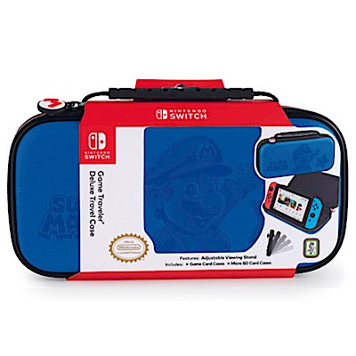 Switch Travel Case NNS46G blue (S Mario) offiziell lizenziert  (blue)