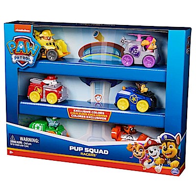 PAW Pup Squad Racers Core Gift Set