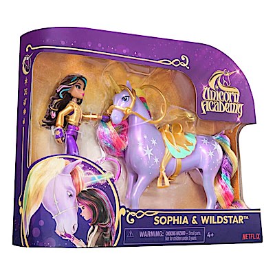 UCA Small Doll & Unicorn Sophia & Wildst