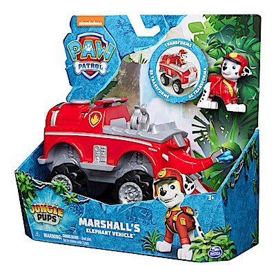 PAW Jungle Pups Vehicles Marshall