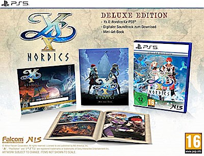 Ys X (10): Nordics  PS-5  Deluxe Ed.
