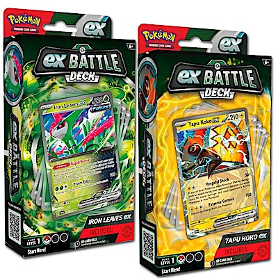 Pokémon (Sammelkartenspiel), PKM EX-Kampfdeck Oktober 2024