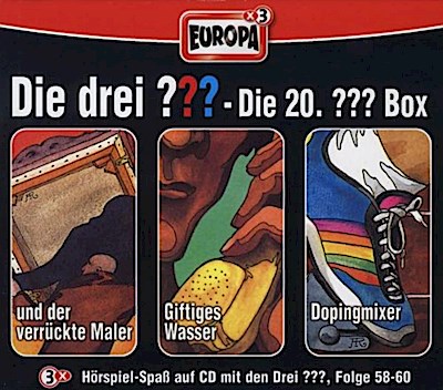 Die drei ??? Box 20. Folgen 58-60 (drei Fragezeichen) 3 CDs