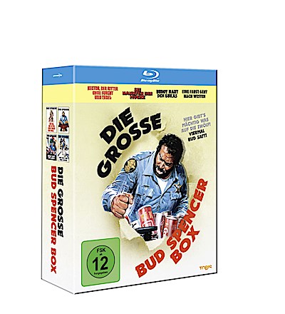 Die große Bud Spencer-Box, 4 Blu-ray