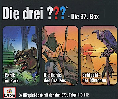 Die drei ??? - Die 37. Box. Box.37, 3 Audio-CDs, 3 Audio-CD
