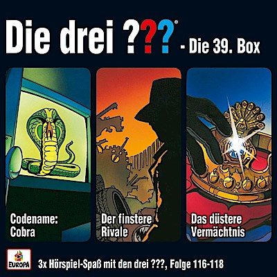 Die drei ??? 3er Box 39 (Folgen 116, 117, 118) (drei Fragezeichen)