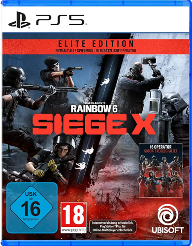 Rainbow Six Siege X Elite Ed.  PS-5