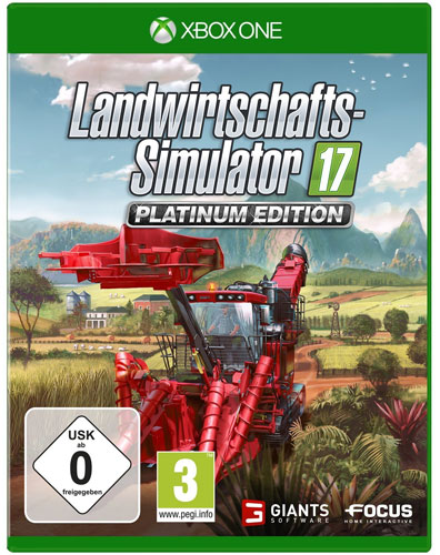 Landwirtschafts-Simulator 17, 1 Xbox One-Blu-ray Disc (Platinum Edition)