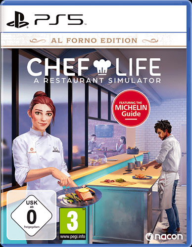 Chef Life  PS-5  Al Forno Edition A Restaurant Simulator
