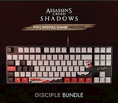 PC Gaming Keyboard "AC Shadows"  incl. Assassins Creed Shadows PC Vollversion