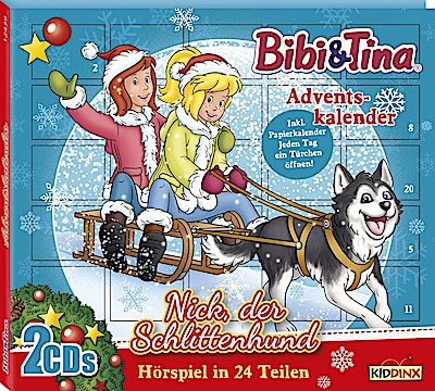 Adventskalender:Nick,der Schlittenhund