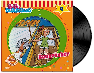 Bibi Blocksberg F.4 - Der Bankräuber (LP)