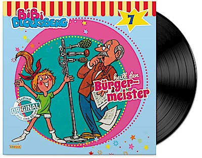 Bibi Blocksberg F.07 - ... heilt den Bürgermeister (LP)