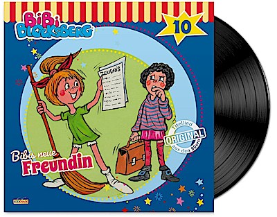 Bibi Blocksberg F.10 - Bibis neue Freundin (LP)