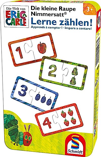 Die kleine Raupe Nimmersatt - Lerne zählen!