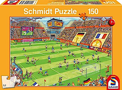 Finale im Fußballstadion (Kinderpuzzle)