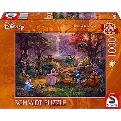 Puzzle - Disney: Robin Hood (1000 Teile)