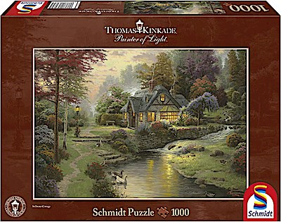 Thomas Kinkade, Friedliche Abendstimmung, 1.000 Teile