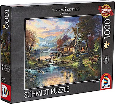 Thomas Kinkade, Im Naturparadies. Puzzle 1000 Teile