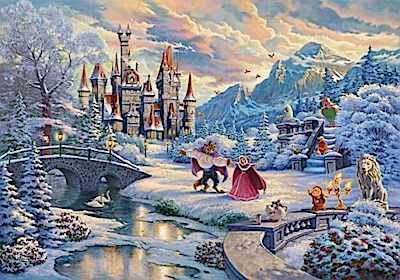 Disney, Die Schöne und das Biest, Wintertraum (Puzzle)