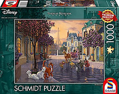 Disney, The Aristocats Puzzle 1.000 Teile