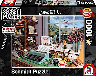 Am Schreibtisch Puzzle 1.000 Teile