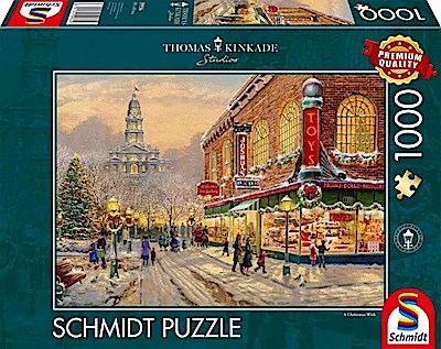 Ein Weinachtswunsch. Kinkade Collection 1.000 Teile
