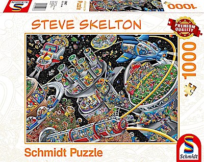 Weltall-Kolonie (Puzzle)