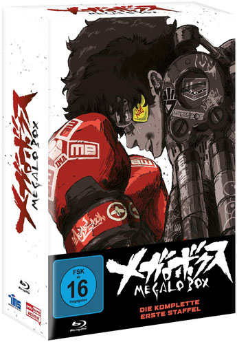 Megalobox - Kompl. Staffel 1 (BR) 4Disc Min: 325/DD5.1/WS  alle 13 Folgen, LTD