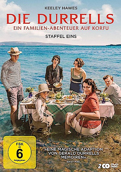 Die Durrells - Ein Familien-Abenteuer auf Korfu. Staffel.1, 2 DVD, 2 DVD-Video