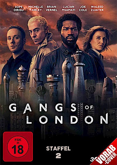 Gangs of London - Staffel 2 (DVD) 3Disc  Min: 436/DD5.1/WS