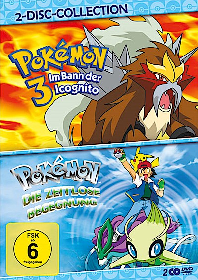 Pokémon 3 - Im Bann der Icognito / Pokémon 4 - Die zeitlose Begegnung