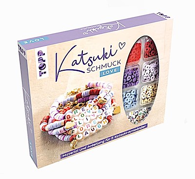 Katsuki Schmuckset mit Buchstabenperlen - LOVE
