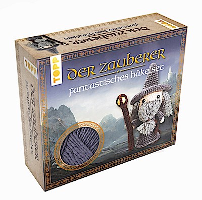 Fantastisches Häkelset Zauberer