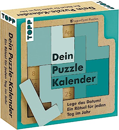 Dein Puzzle-Kalender. Lege das Datum - ein Rätsel für jeden Tag im Jahr