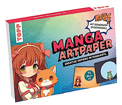 Manga Art Paper in DIN A5. Mit Soundword- Zeichenschule