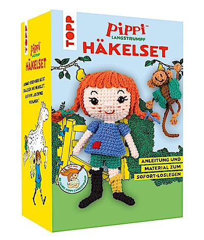 Pippi Langstrumpf - Das offizielle Häkelset zum 80. Geburtstag