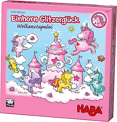Einhorn Glitzerglück - Wolkenstapelei (Spiel)