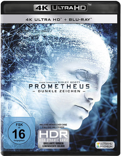 PROMETHEUS - Dunkle Zeichen (UHD+BR) Min:  /DD5.1/WS     2Disc, 4K Ultra