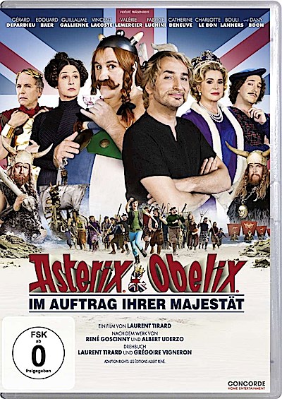 Asterix & Obelix: Im Auftrag Ihrer Majestät, 1 DVD