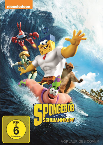 Spongebob Schwammkopf  3D (BR) 3D&2D 2BR Min: 93/DD5.1/WS Schwamm aus dem Wasser