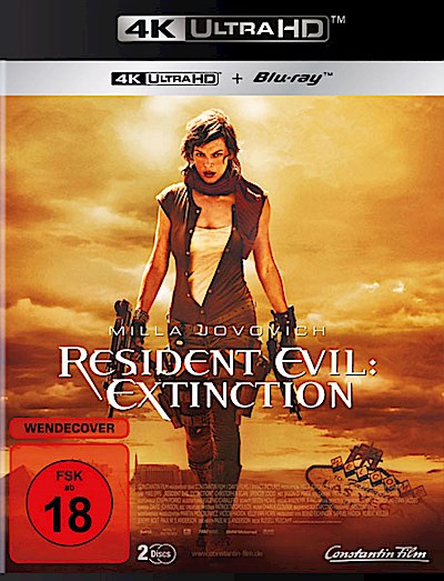Resident Evil: 3 (UHD+BR) Extinction Min: 94/DD5.1/WS 4K Ultra