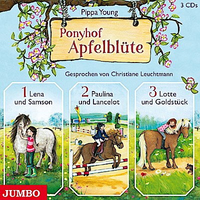 Ponyhof Apfelblüte Box (1-3), 3 Audio-CD