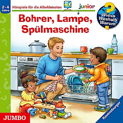 Wieso? Weshalb? Warum? Junior:Bohrer,Lampe,Spülm